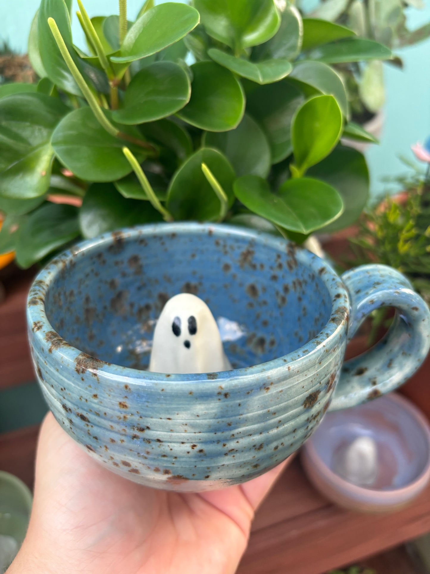 Peek a Boo Ghost Mug preorder