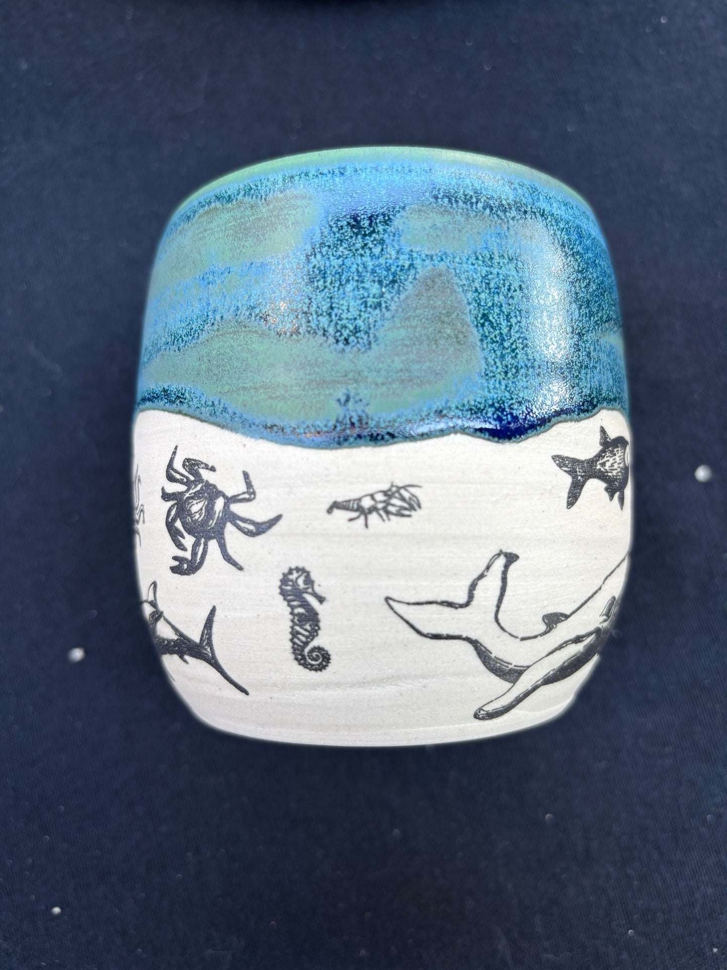 Sea Life Thumb Cup